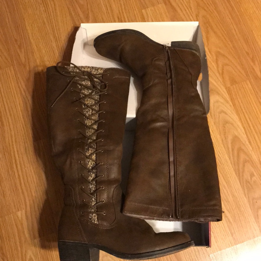 Knee high boots